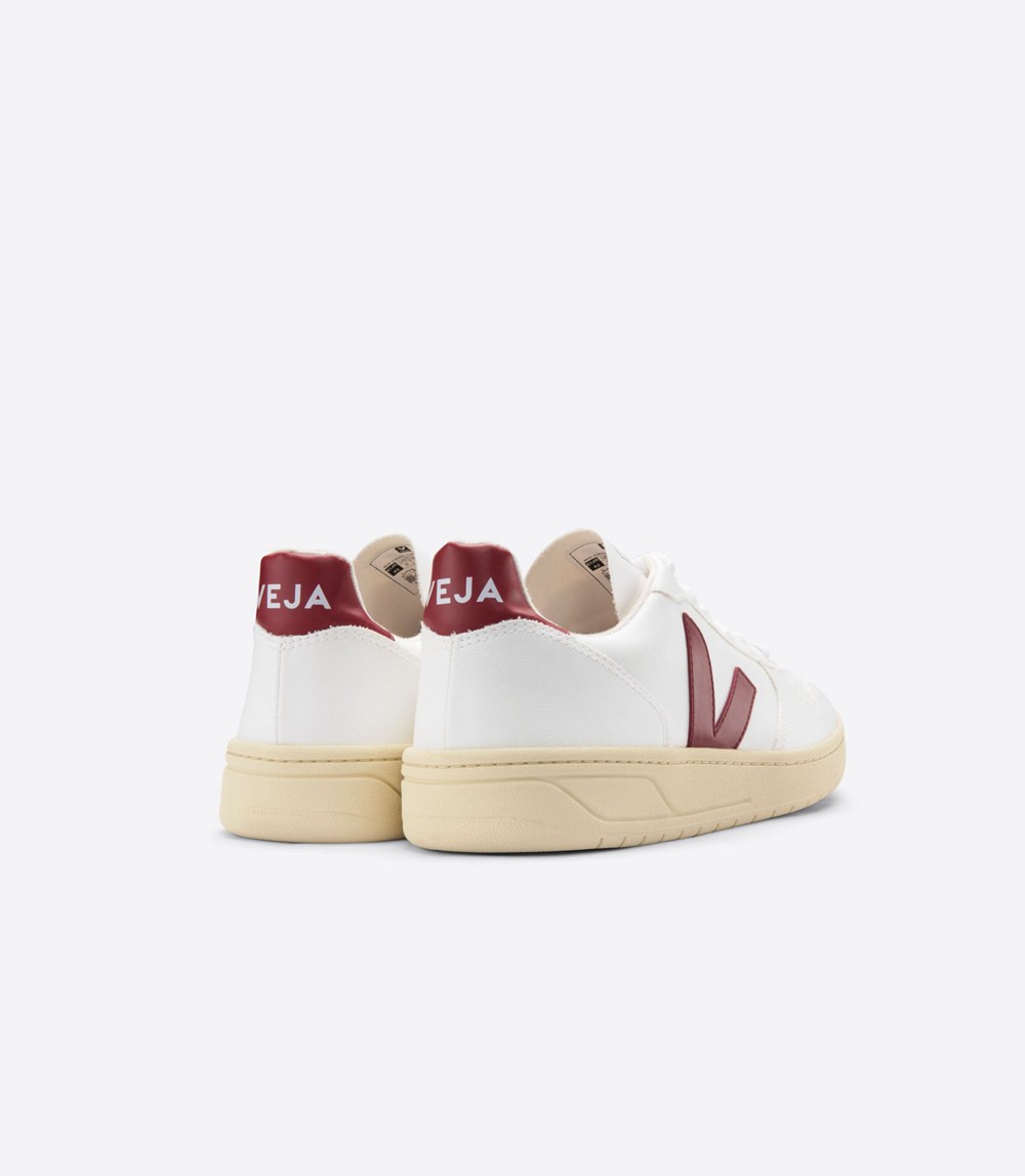 Veja Trainers Mens White - V-10 Cwl - GYOK-83027